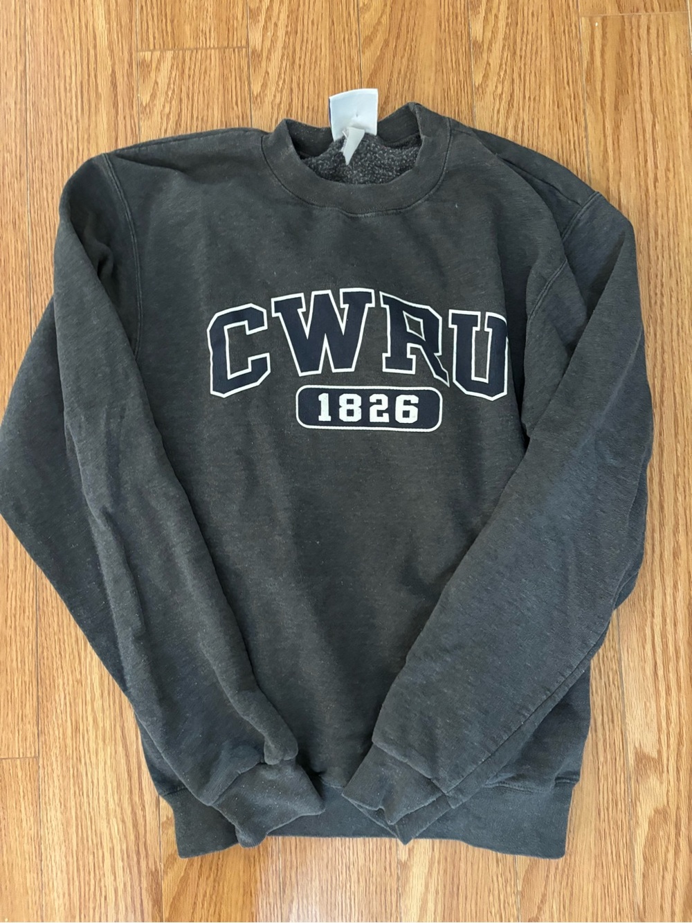 CWRU 1826 Charcoal Crewneck Sweatshirt - Women’s